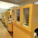 Cabinets with equipment inside