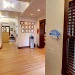 Hallway into the back of the office