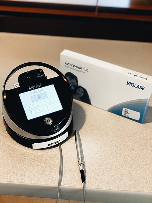 Whitening equipment