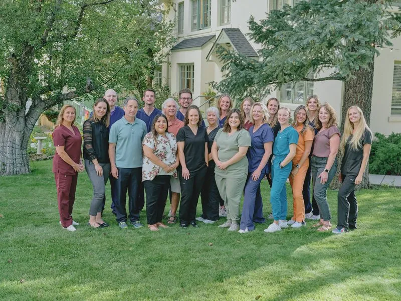 Group photo of the staff