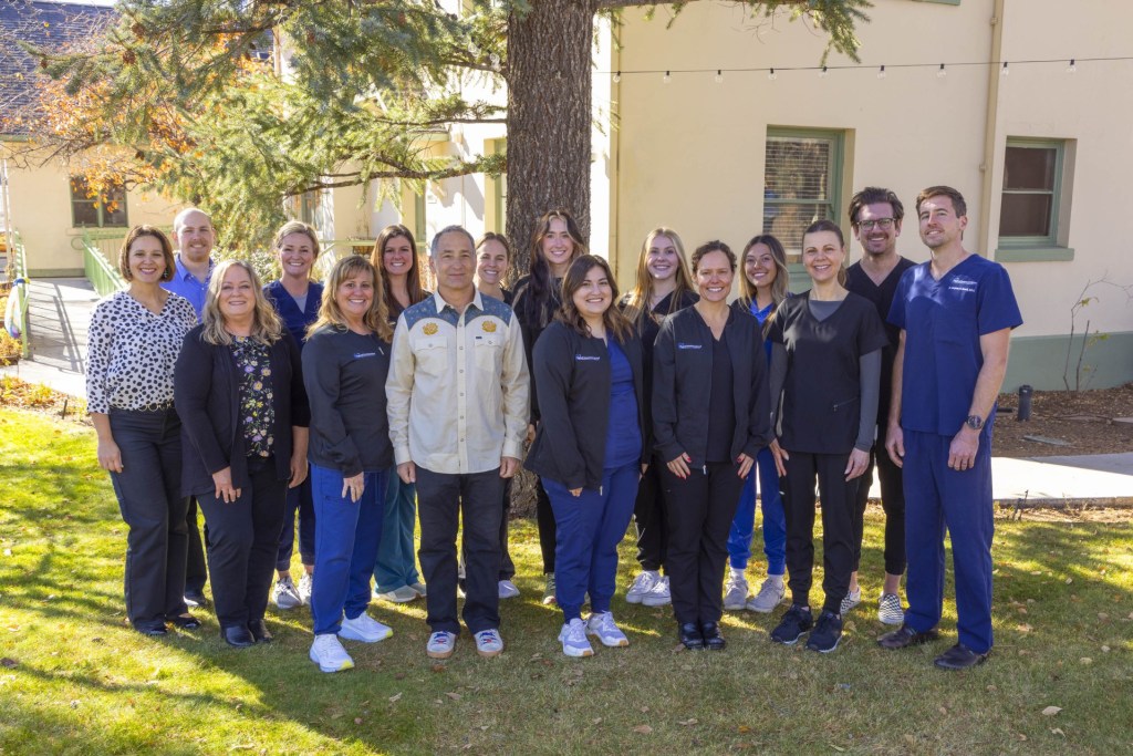 Flagstaff Downtown Dental Staff Photo outside the office